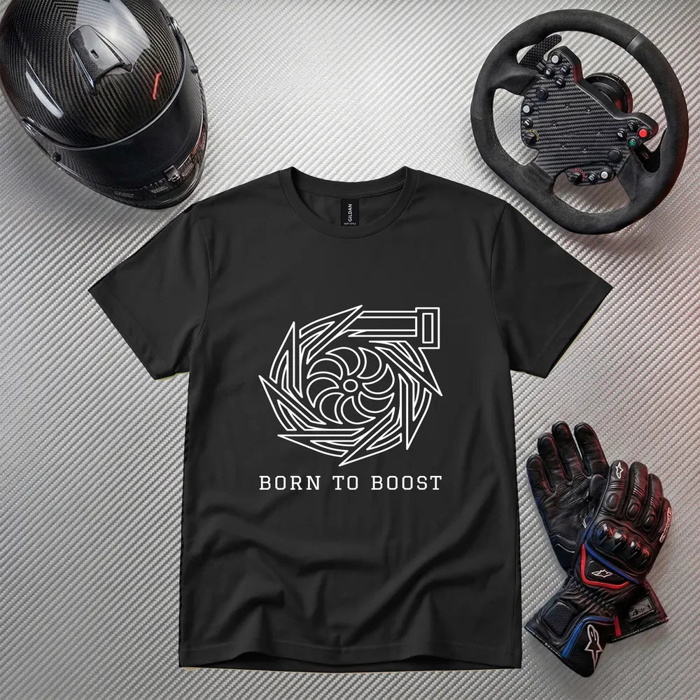 BORN TO BOOST Funny Gaming T-Shirt | Gamer Apparel