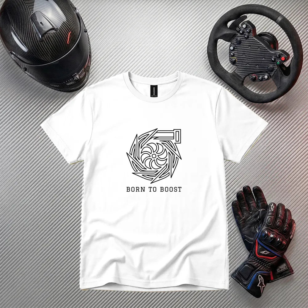 BORN TO BOOST Funny Gaming T-Shirt | Gamer Apparel