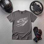 Drift Car T-Shirt – JDM Racing Line Art Tee |  Car Enthusiast Gift for Drift & Motorsport Fans