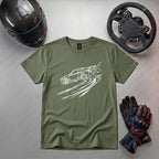 Drift Car T-Shirt – JDM Racing Line Art Tee |  Car Enthusiast Gift for Drift & Motorsport Fans