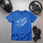 Drift Car T-Shirt – JDM Racing Line Art Tee |  Car Enthusiast Gift for Drift & Motorsport Fans